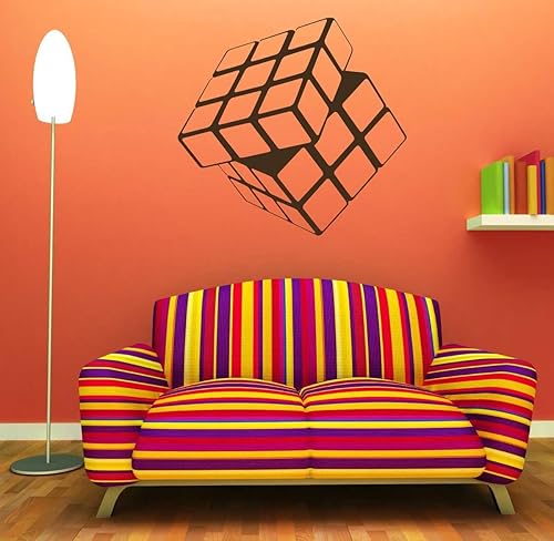 Miniatura 3 de Wall Decals for Kids Rooms - Rubik's Cube Vinyl Sticker Decor for Teenagers, Children, Baby Nursery, Playroom, Bedroom, or Office