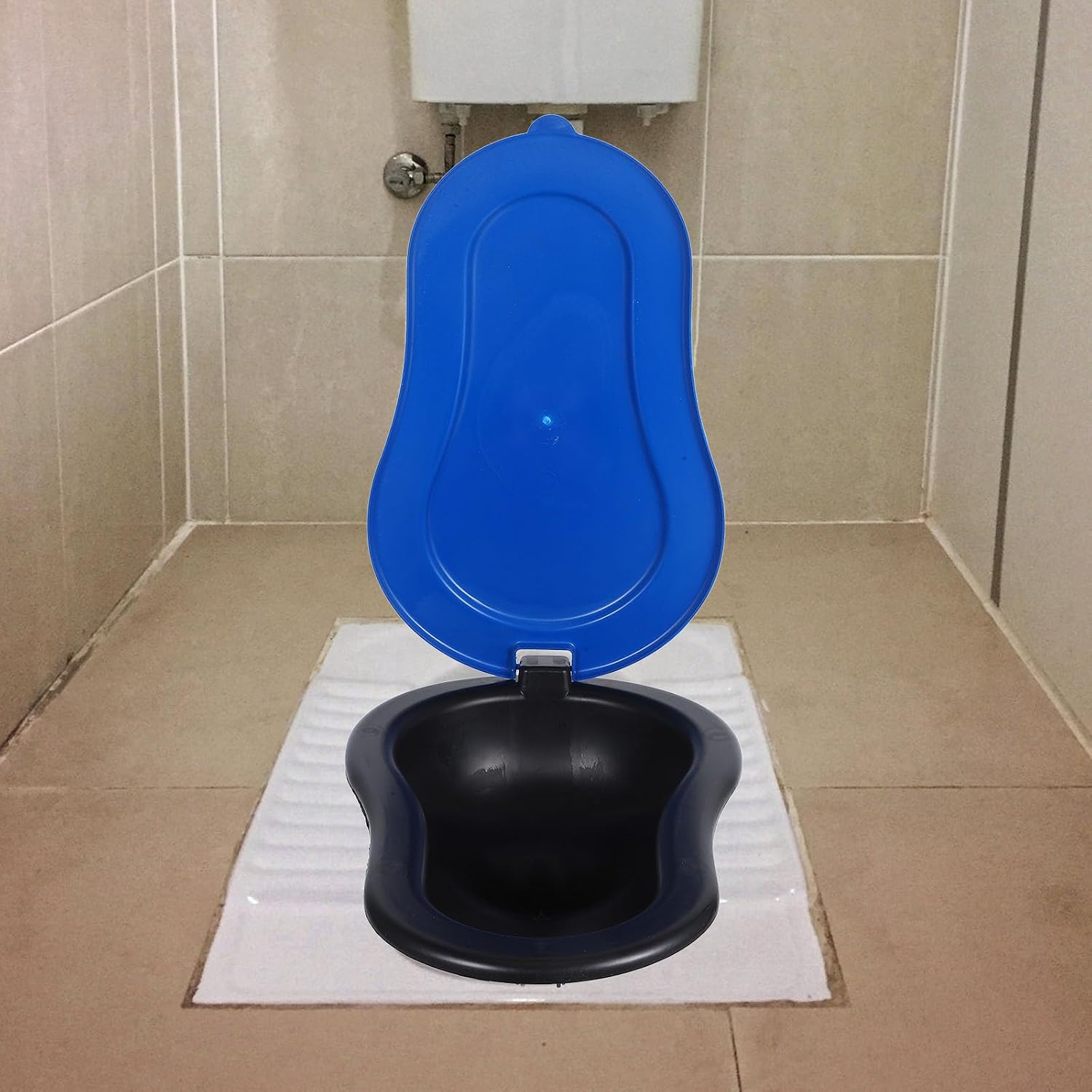 Female Urinal Portable Toilet for Camping Renovations, ABS Blue