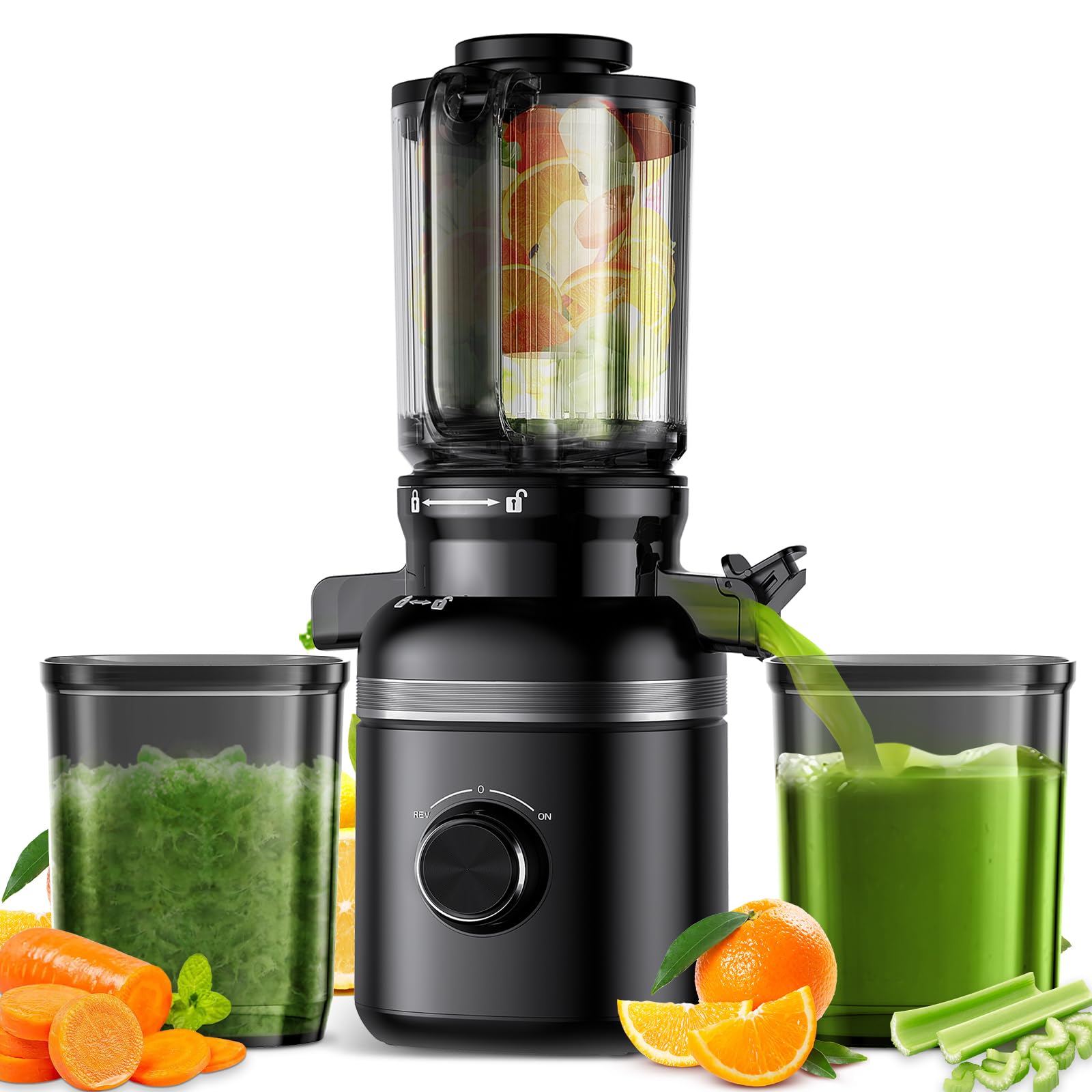 GlowWise Cold Press Juicer