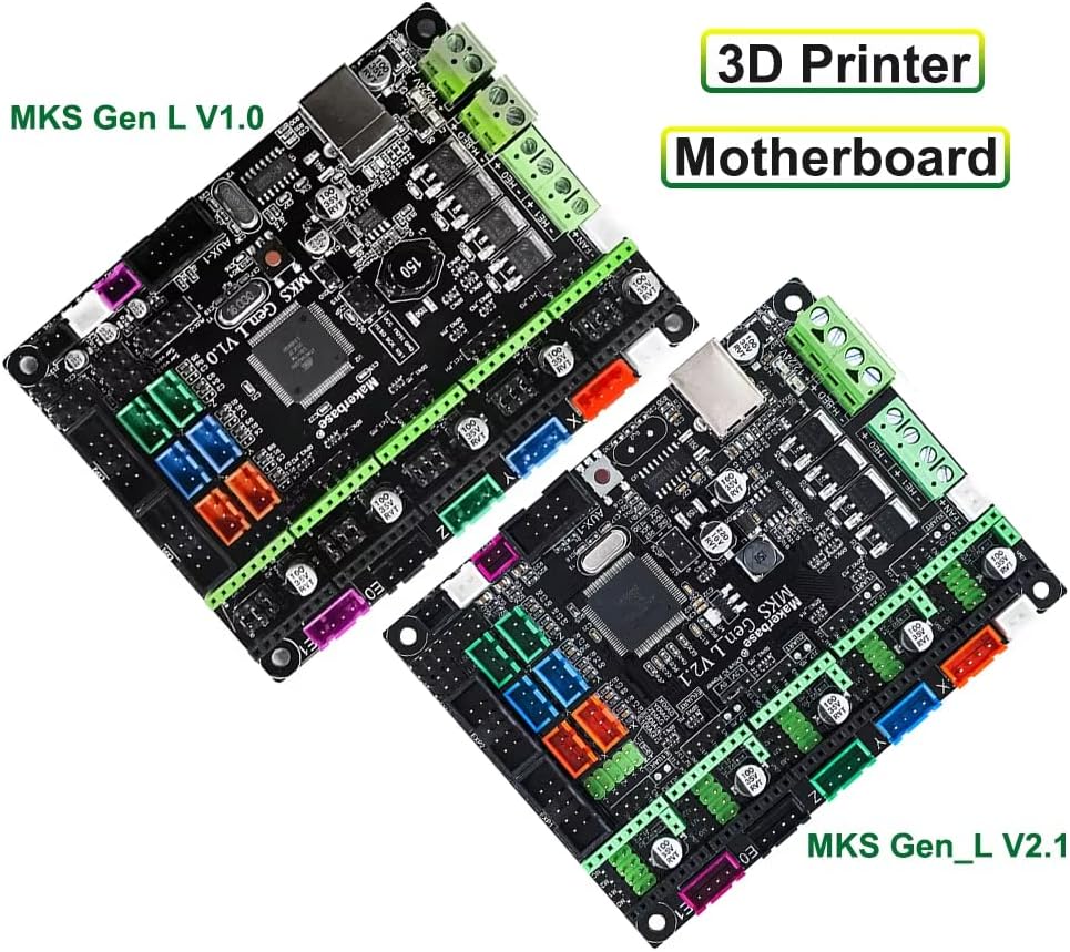 Makerbase MKS Gen_L V2.1 Motherboard 3D Printer Control Board Support TMC2209 TMC2208 Uart Mode MKS Gen L V1.0 Mainboard (Gen-L V1.0)