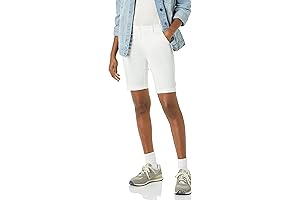 Women's 10" Inseam Bermuda Short, White