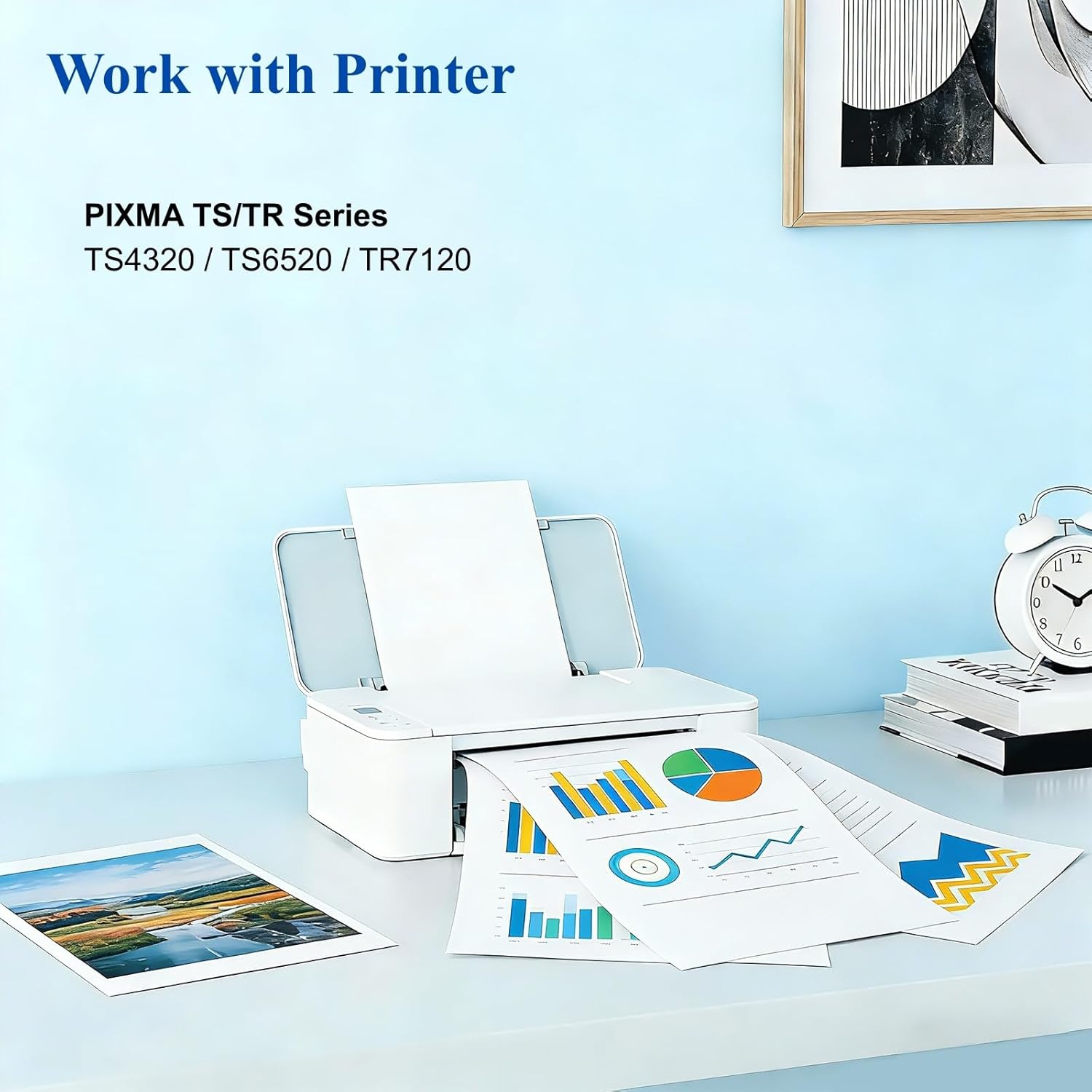 295XL 286XL Ink Refill Kit for Canon 295XL 286XL Ink Cartridges Compatible with Canon 295 286 PG-295XL CL-286XL Work with Pixma TS6520 TS4320 TR7120 (12 Pack, 6BK/2C/2M/2Y)