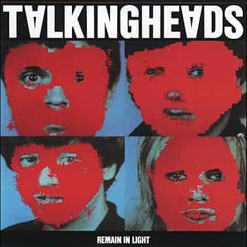 TALKING HEADS REMAIN IN LIGHT来日記念盤帯付 送料込 TALKING HEADS