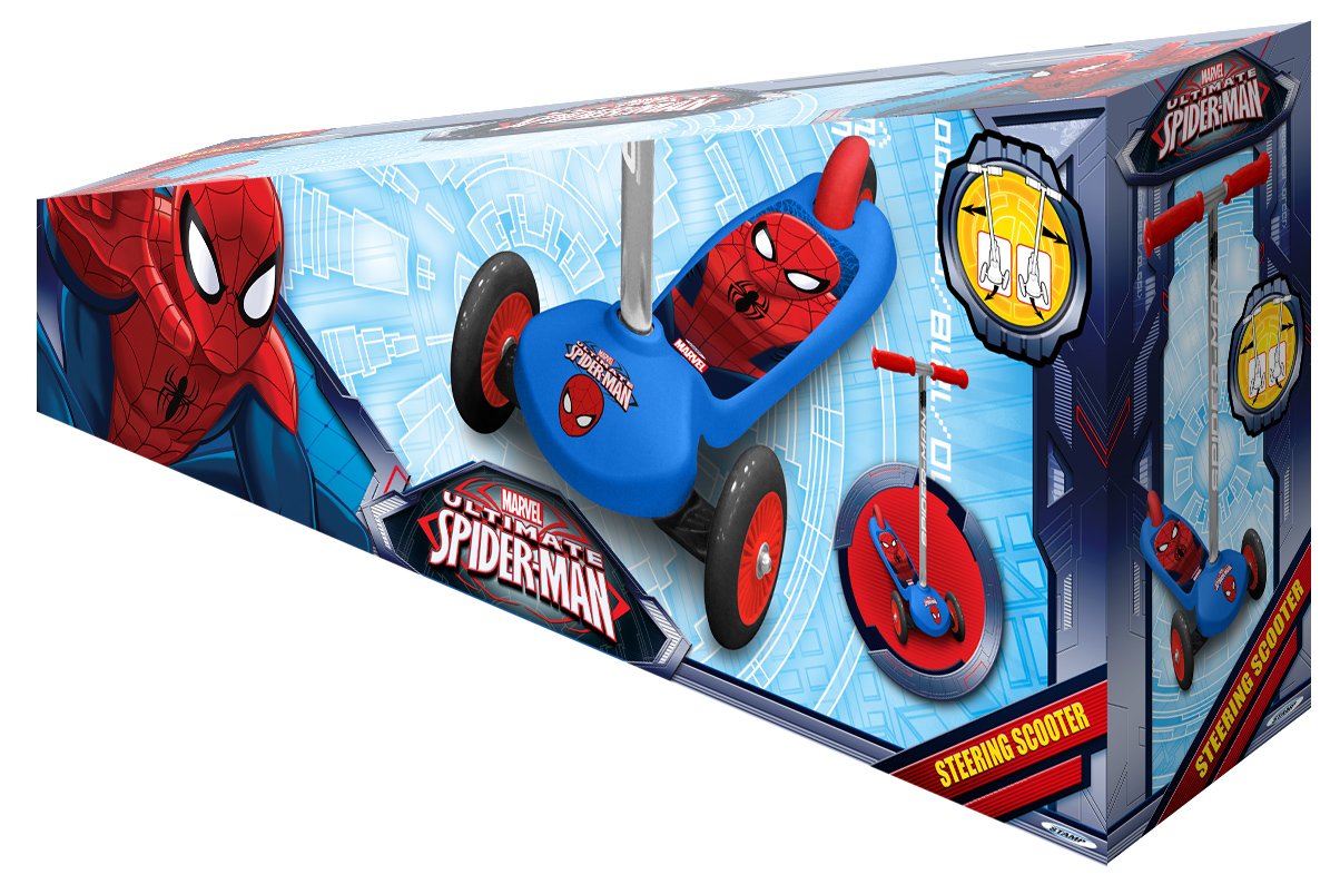 Stamp Spiderman Monopattino ragazzo, Blu
