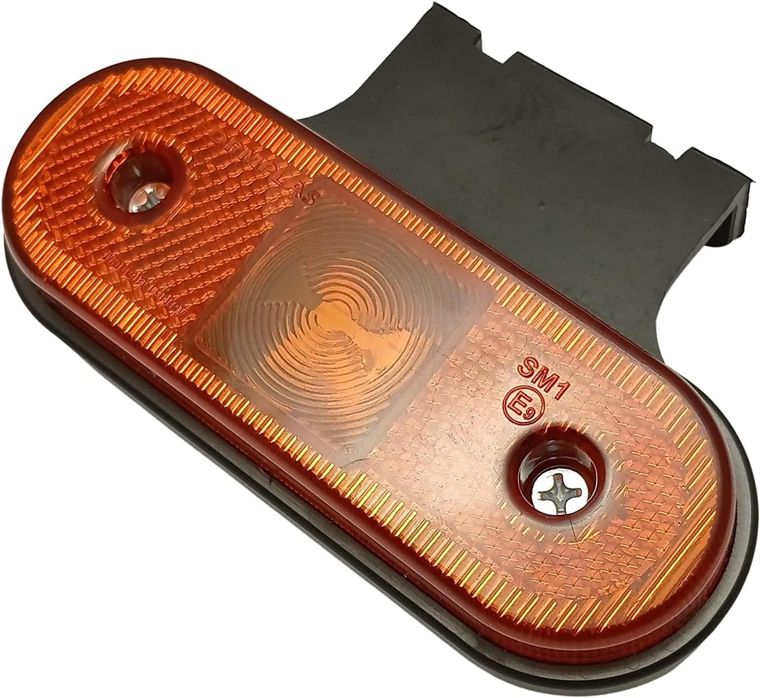 4 x LED Luces Lampara Lateral Marcador Indecator Luz Senalizacion Posicion para Camiones Remolque Amarillo 12V 24V