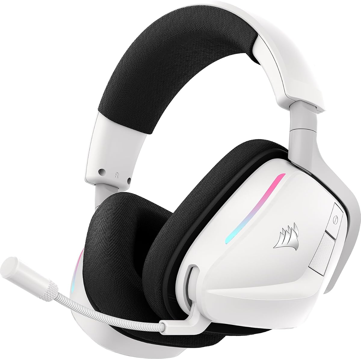 Corsair Void v2 Auriculares inalámbricos para juegos con Bluetooth para PC, PS5, PS4, Switch y móvil – Dolby Atmos, multiplataforma inalámbrica dual, batería de larga duración, carga rápida – Tono dual