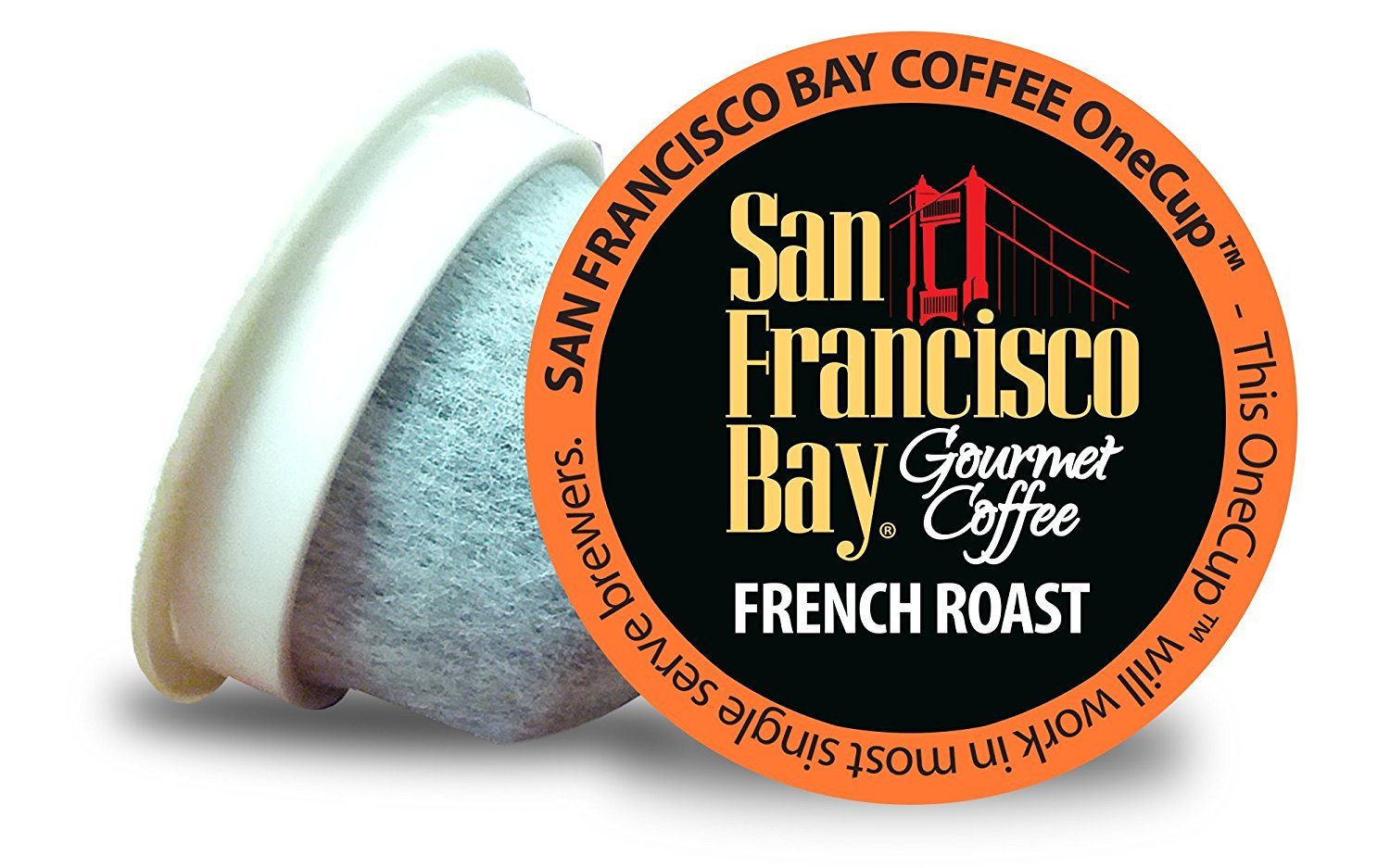 San Francisco Bay OneCup Single Serve, French Roast, 36 Count (Pack of 3)