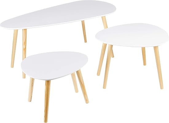 Tables basses gigognes au style Scandinave
