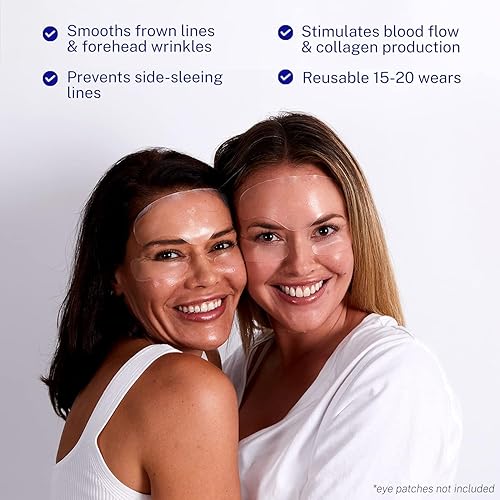 Miniatura 8 de Wrinkles Schminkles Juego de alisado facial | Paquete de 2 unidades de boca y labios | Parches para arrugas de ojos 3 pares | Parches antiarrugas