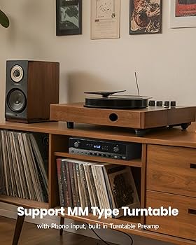 DONNER MAMP2 プリメインアンプ MAMP2ステレオアンプ600Wピーク2チャンネルBluetoothレシーバー