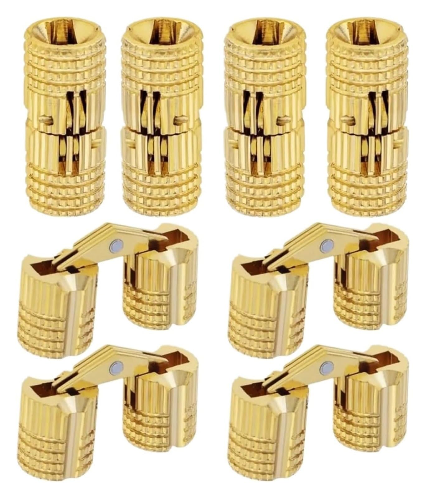 Ugzpwqlnx Color 1 Barrel Hinge, Barrel Hinge 40 Pcs 10 Mm Brass 180 Degree Opening Concealed Furniture