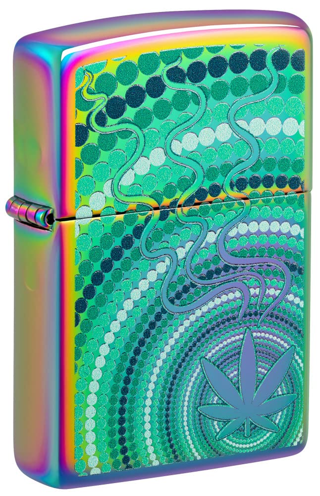 Amazon.co.jp: Zippo カンナビス リーフデザイン マルチカラー 