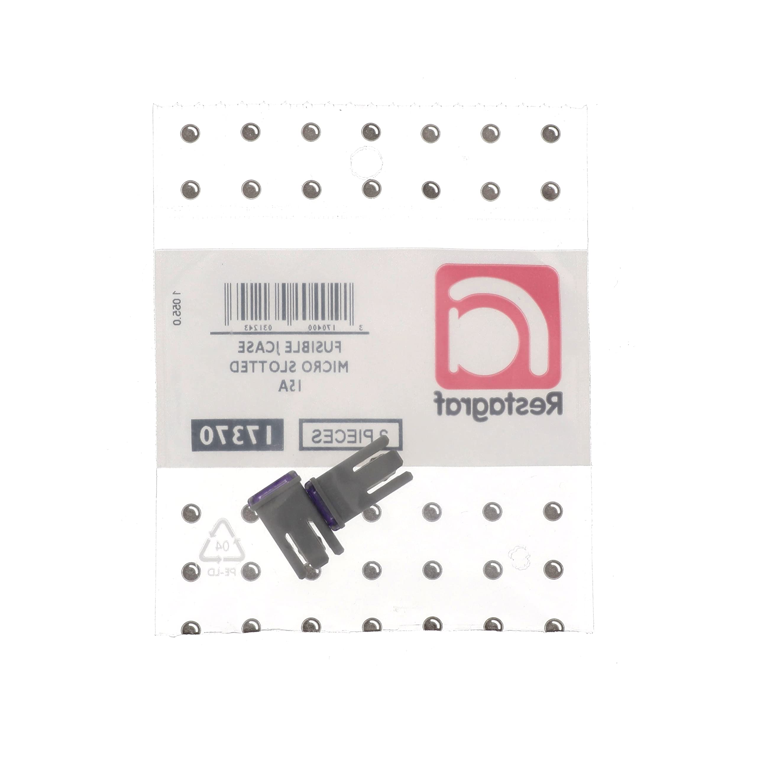 Restagraf - Fusible J-Case Micro Slotted - Protection Circuit Électrique De 60 A Et 32 V - Pour L'Automobile Et L'Industrie - Réf. 17376 - Sachet De 2