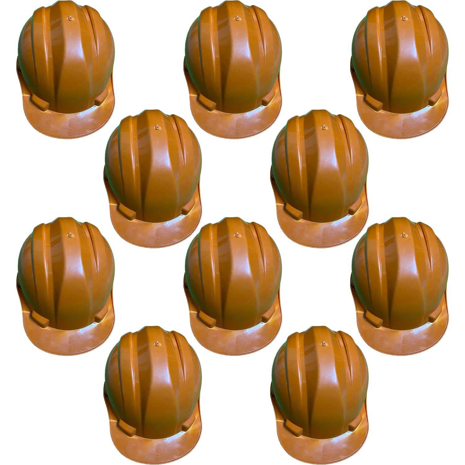 LADWA 10 Pcs Orange Heavy Duty Safety Superior Helmet Head Protection for Outdoor Work Head Safety Hat with ISI Mark (Pack of 10) (B09QCYGL2X) Amazon Price History, Amazon Price Tracker