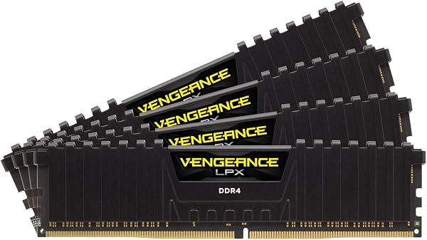 Corsair Vengeance LPX 16GB (2x8GB) DDR4 DRAM 3200MHz (PC4-25600) C16 Memory Kit - Black (CMK16GX4M2B3200C16) - 4