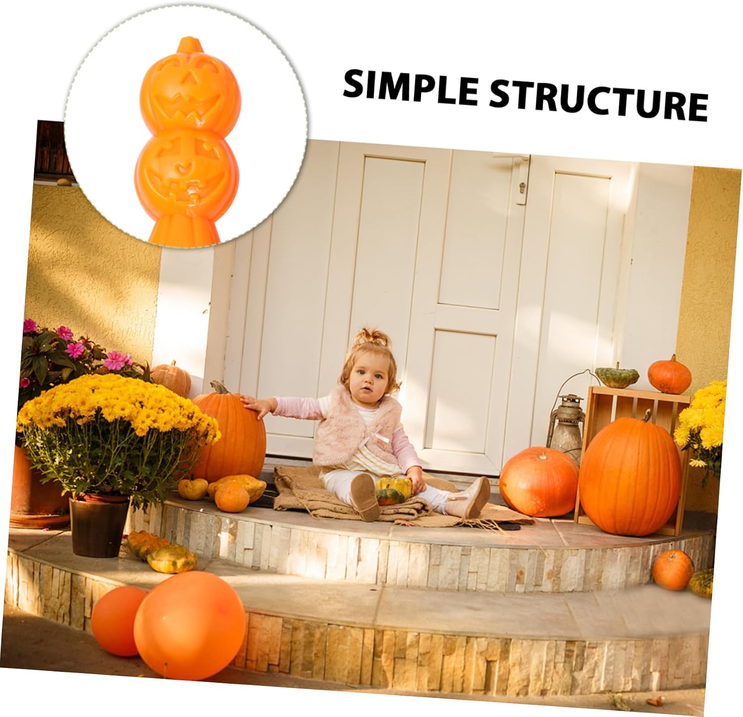 Halloween Pumpkin Kit 4pcs Stainless Steel Tools Perfect for Jack-o-lanterns Decorations
