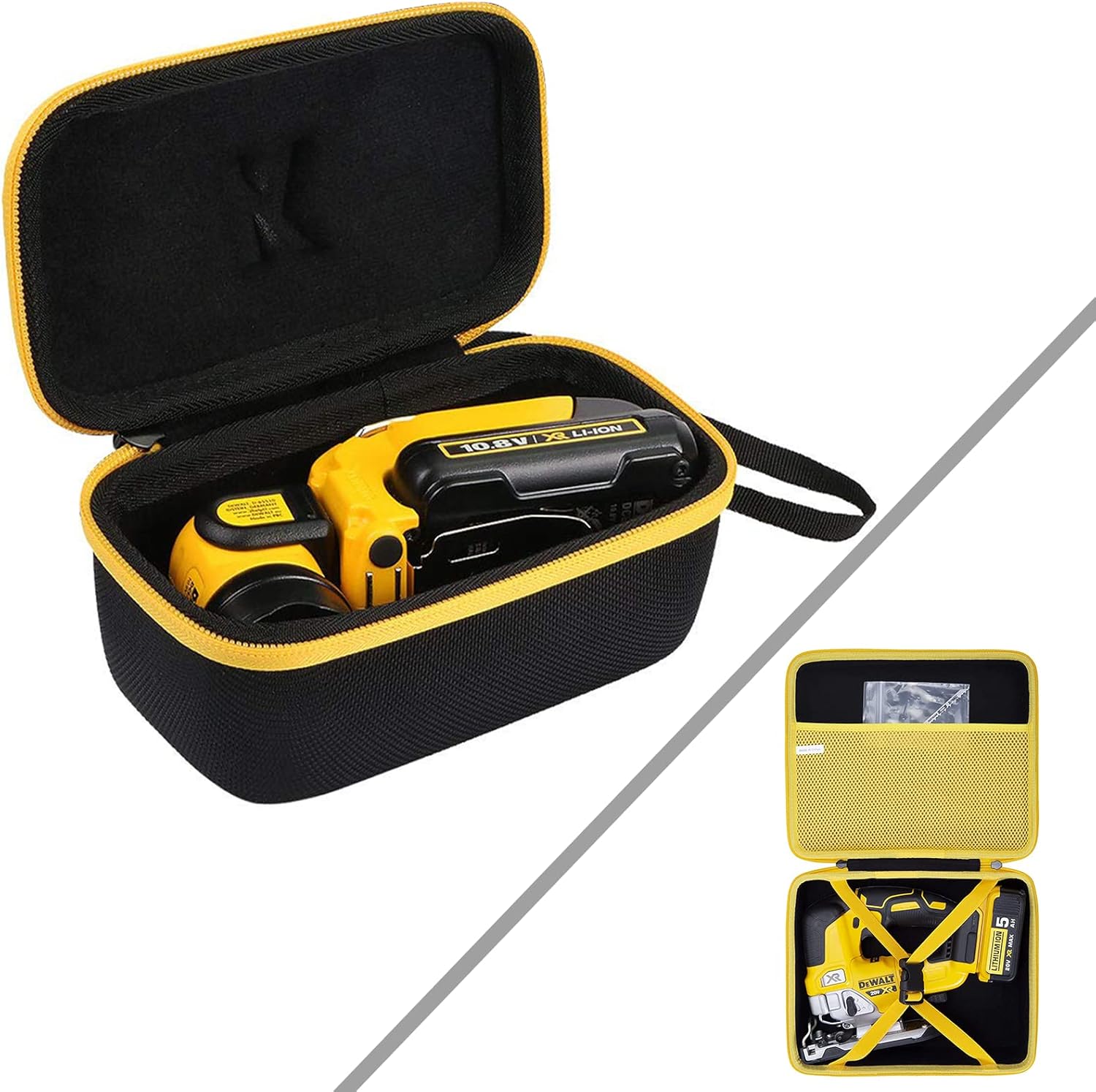 Hard Case for DEWALT 12V MAX LED Work Light + DEWALT 20V MAX XR Jig Saw