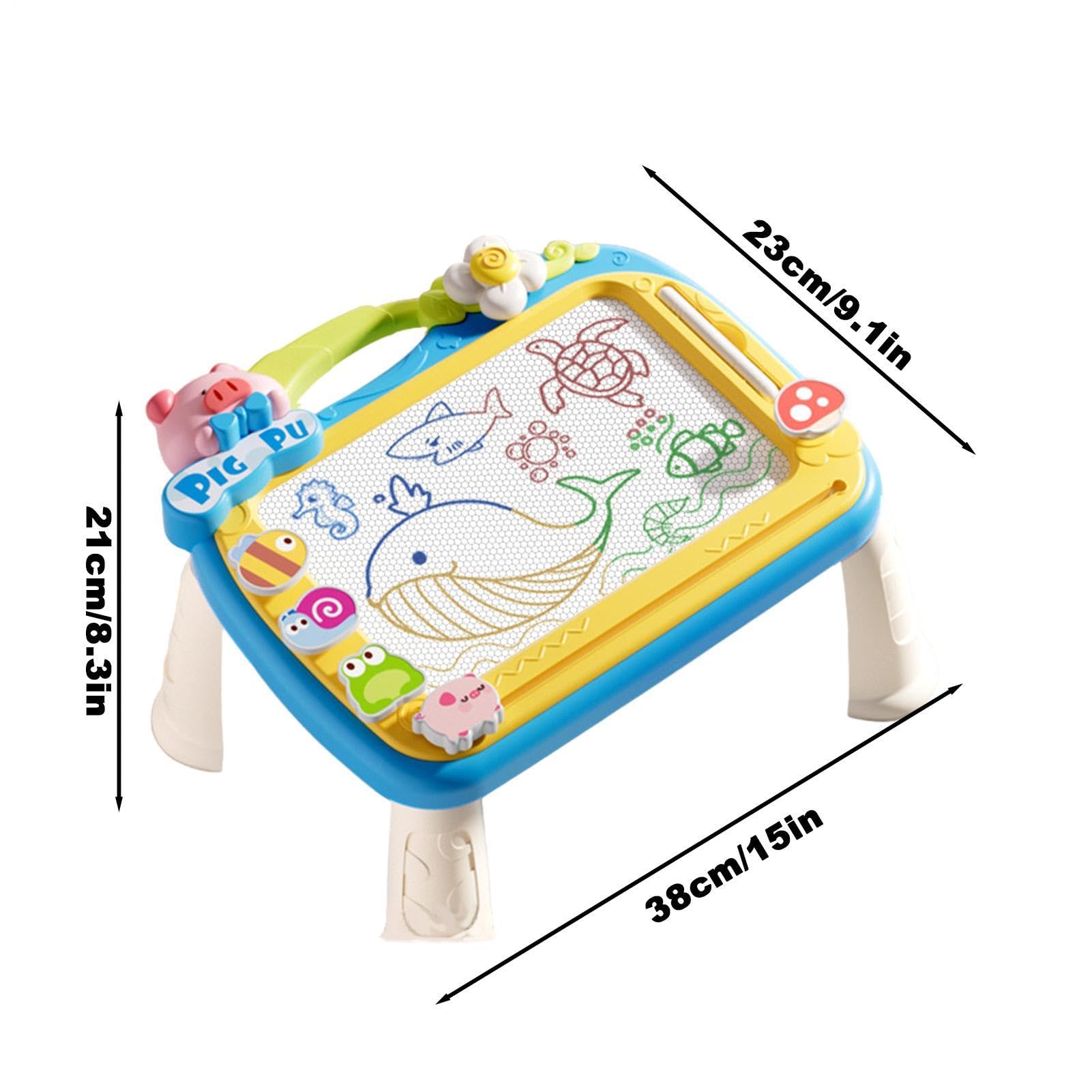 Tablero de dibujo magnético para niños | Bloc de dibujo magnético de