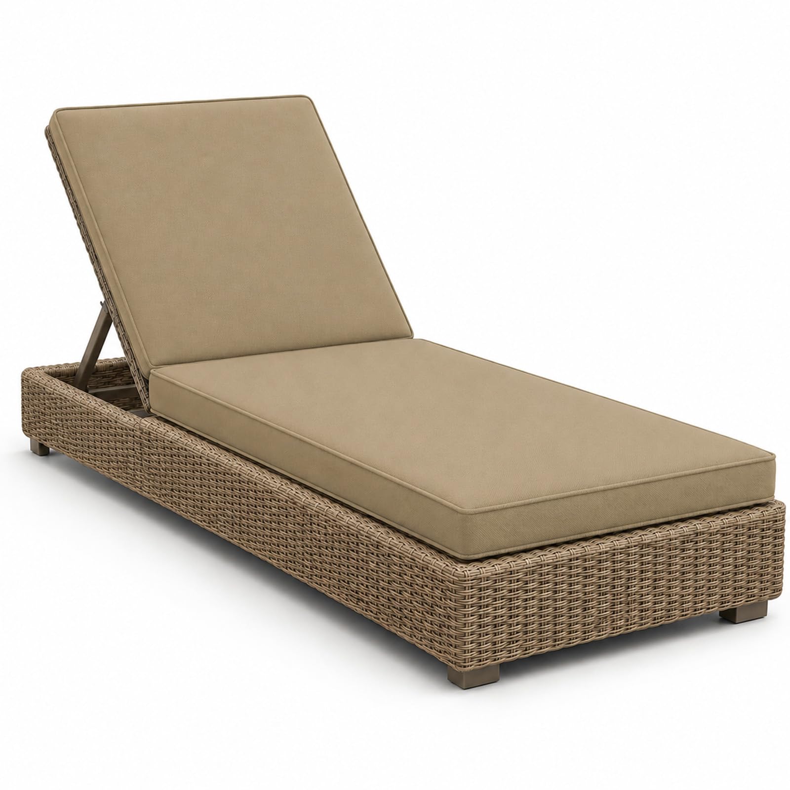 PTKG Sunlounger Cushion Double Piping Sun Lounger Cushions Only