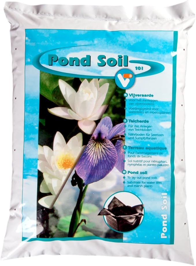 velda FISH POND SOIL 10L AQUATIC COMPOST PLANT FLOATING PLANTER BASKET