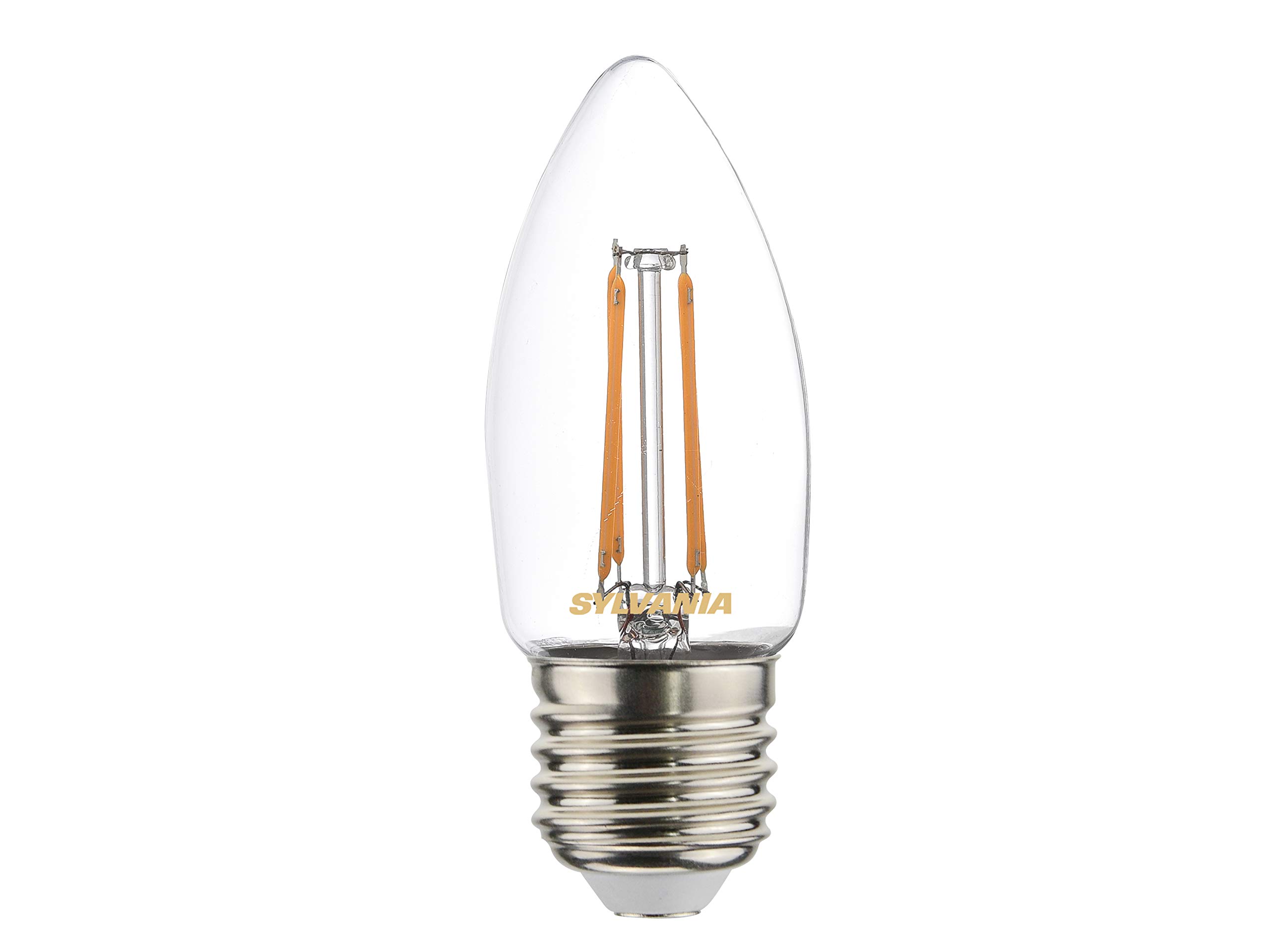 Sylvania E27 4W 420Lm Candle Led Filament Light Bulb