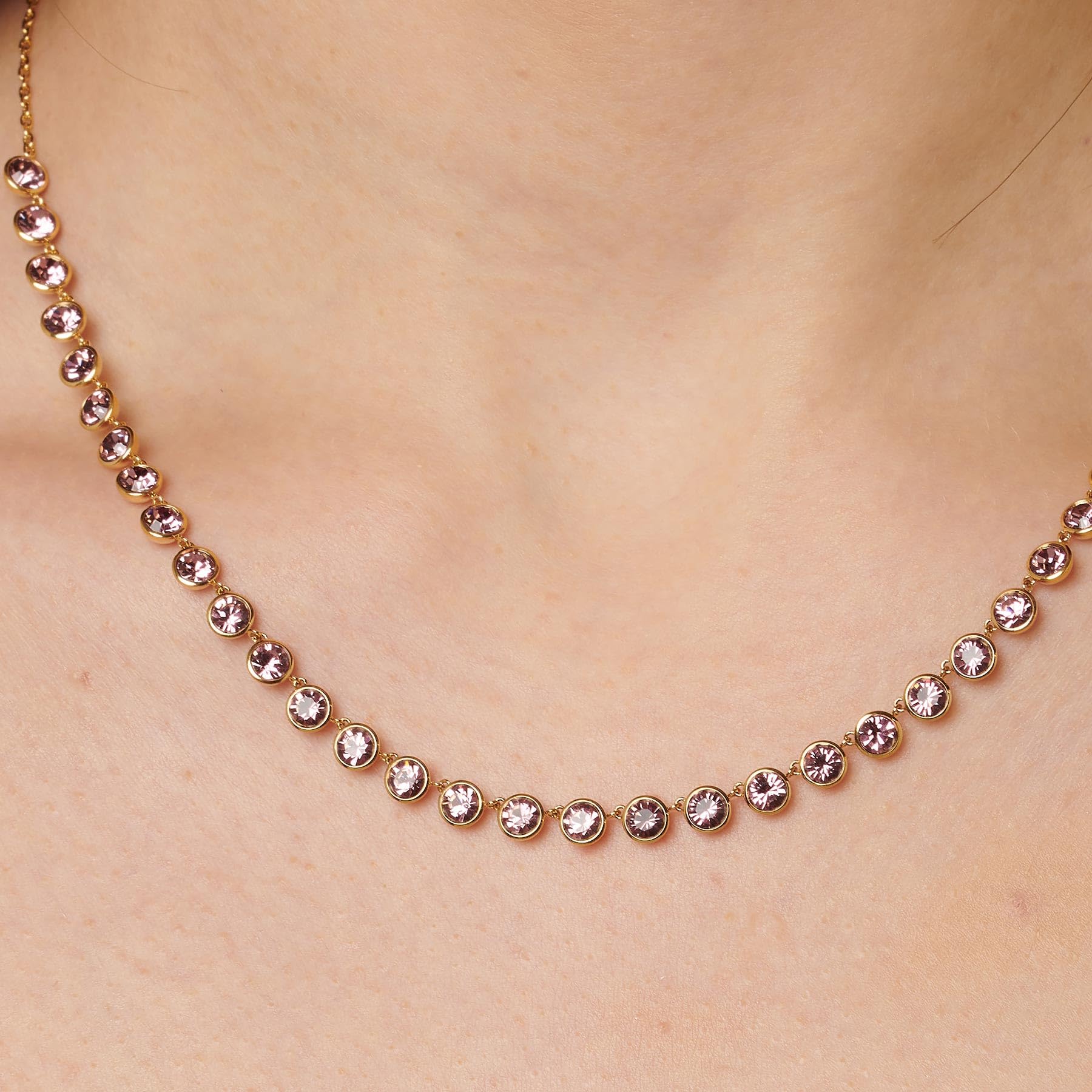 Brosway Collana Donna, Collana in Acciaio e Cristalli | Collezione Symphonia - BYM159