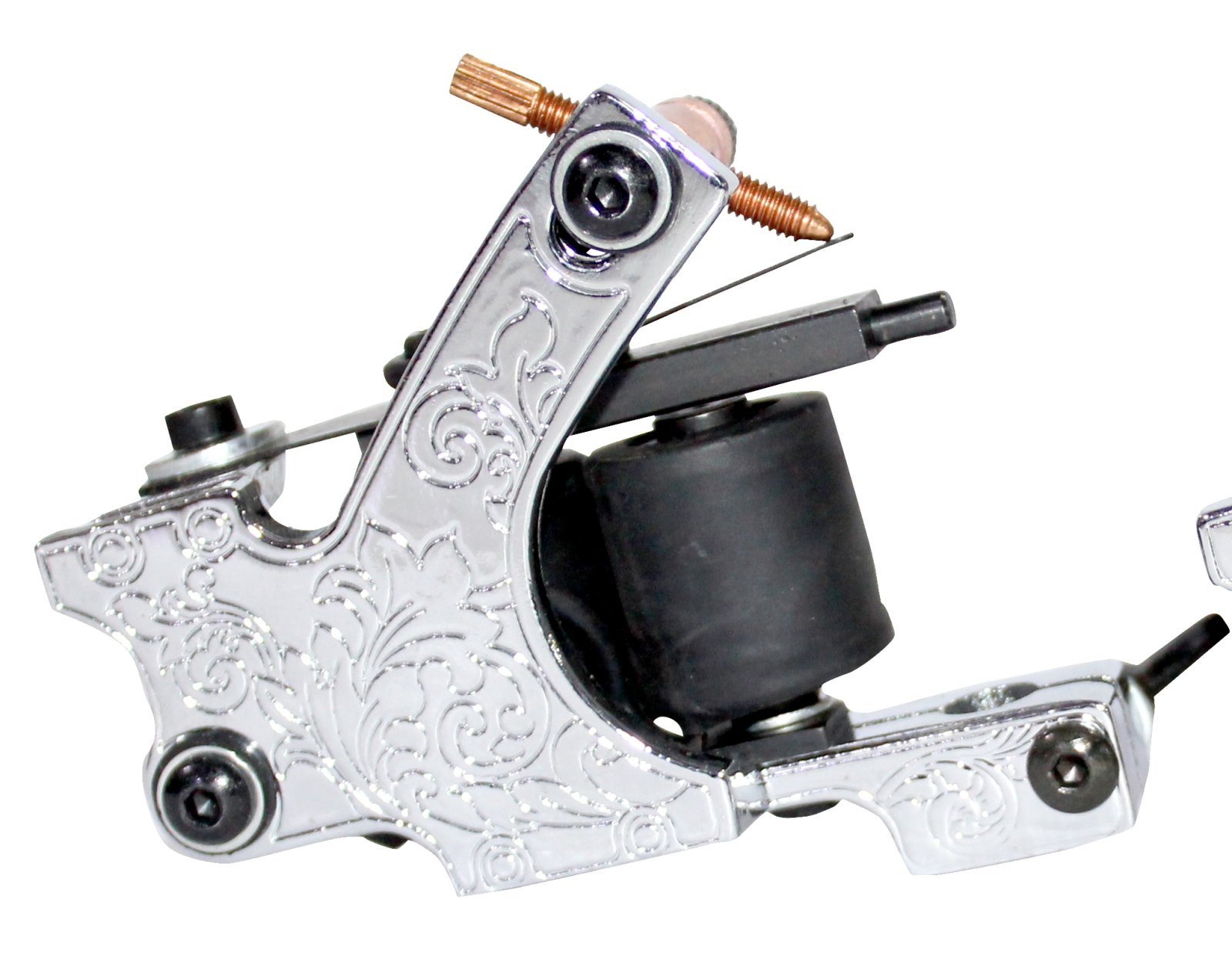 Mumbai Tattoo Shader Coil Machine (Silver)-picture-25