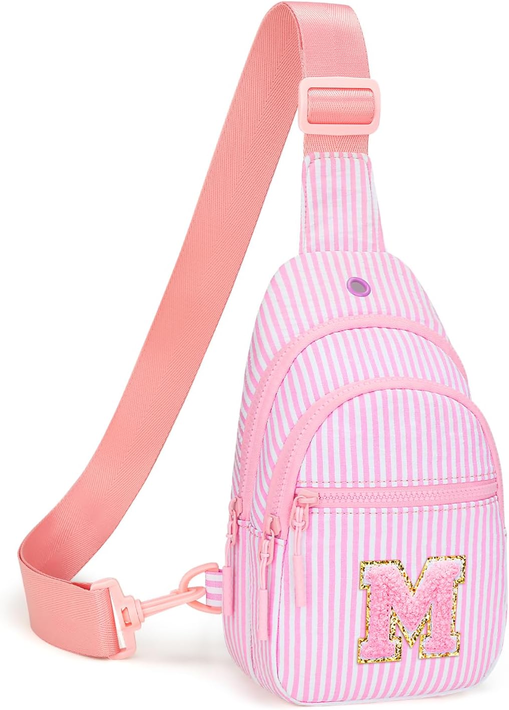 Personalized Initial Sling Bag Gifts Fanny Pack Purse for Girls