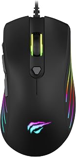 Havit Gamenote Gamer Mouse, RGB, 800-1600-2400-320