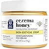 ECZEMA HONEY Original Skin-Soothing Cream - Organic Hand & Body Eczema Relief - Natural Honey Lotion for Dry, Itchy, & Irritable Skin (4 Oz)