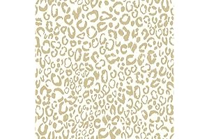 Leopard Print Peel & Stick Wallpaper: Majestic Glamour