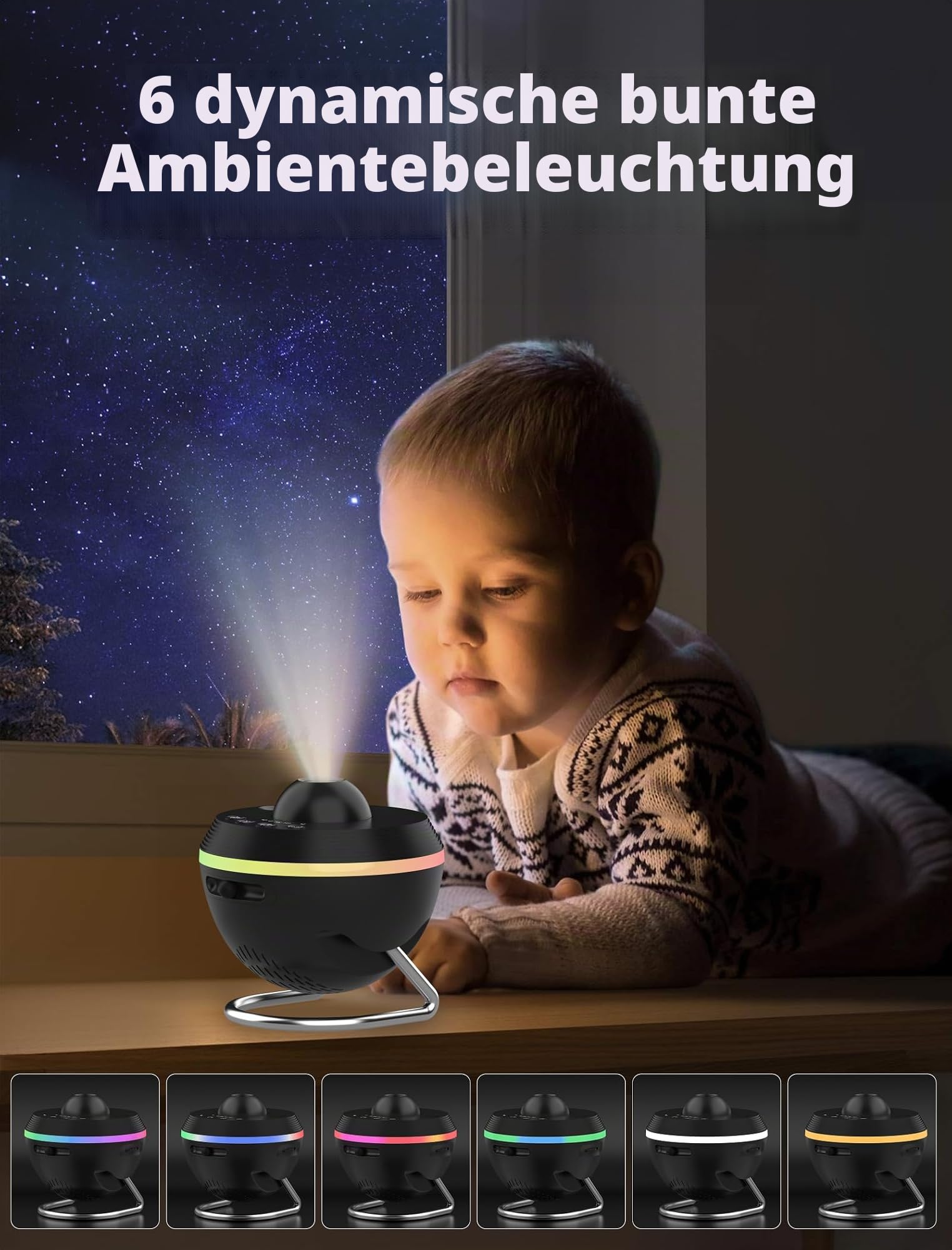 MERTTURM Home Planetarium Projektor, 13 in 1 Planet Discs Meteor Sternenhimmel Projektor, Sternenlicht Mit Highlight-Sharp-Effekt, Skylight Projektor für Kinder, Erwachsene, Weihnachts Geschenk