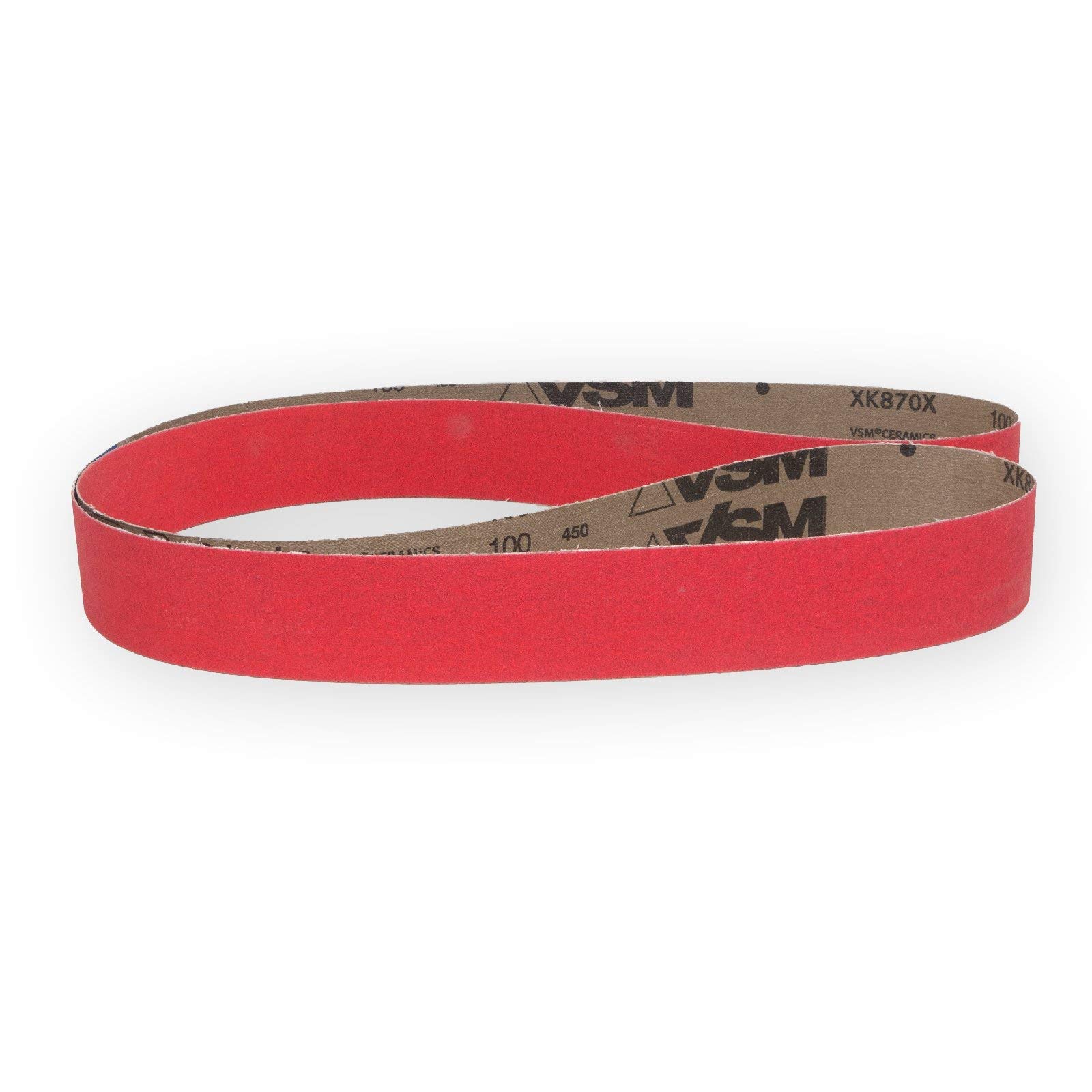 VSM XK870X - Bandas de lija (50 x 2000 mm, 3 unidades, grano P40 (X=resistente)