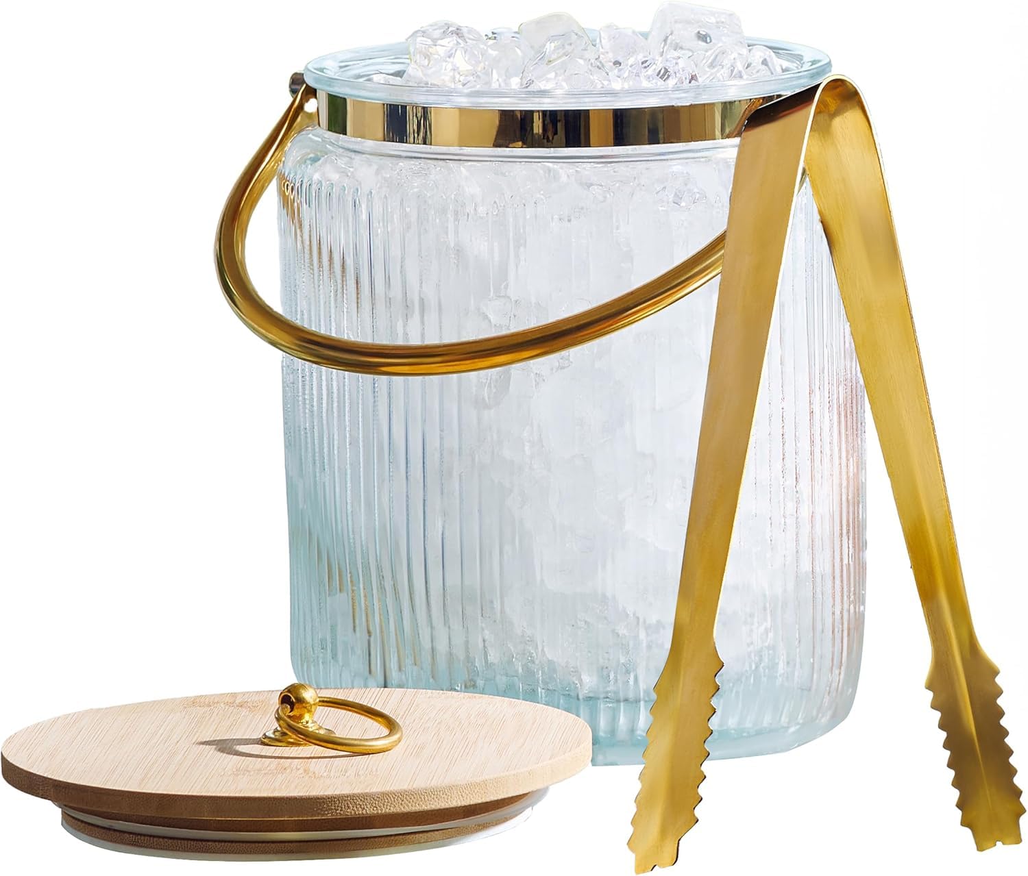 Le'raze Glass Ice Bucket