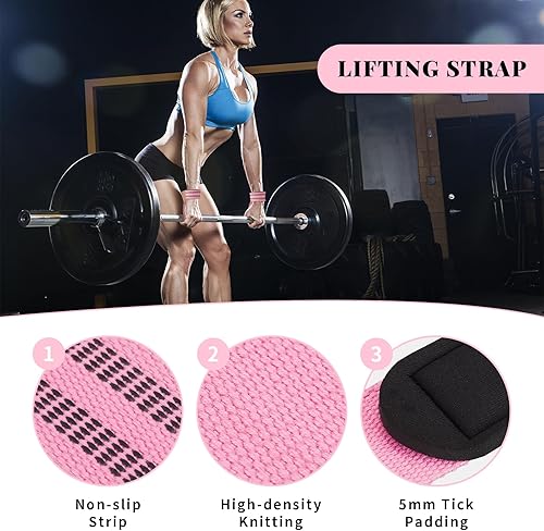 Miniatura 5 de Juego de almohadillas para pesas, 10 almohadillas para pesas para sentadillas y estocadas, con 2 correas de tobillo de entrenamiento, 2 correas de