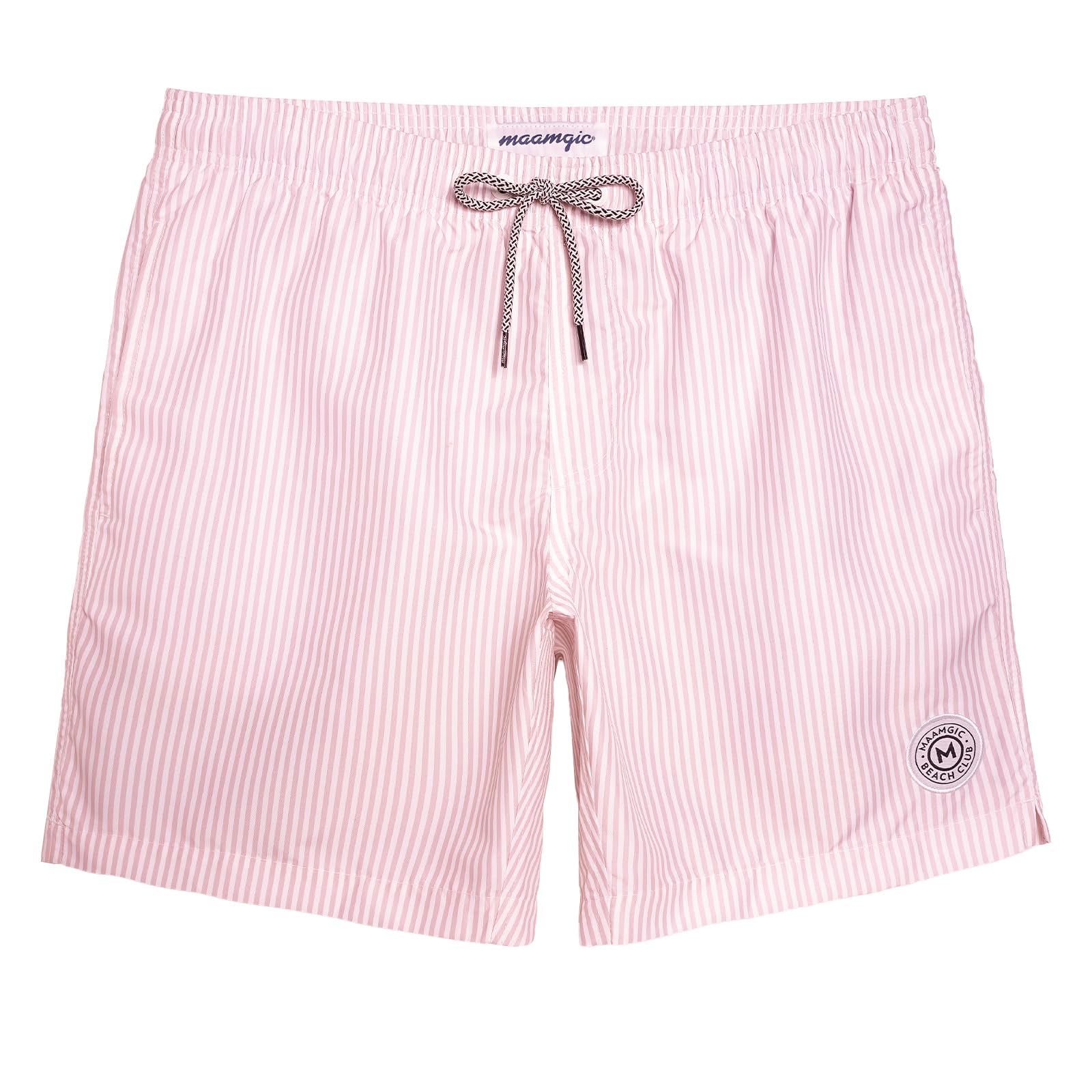 maamgic Mens Slim Fit Swim Shorts Swim Trunks 7 inch Quick Dry Mens Bathing Suits with Mesh Lining