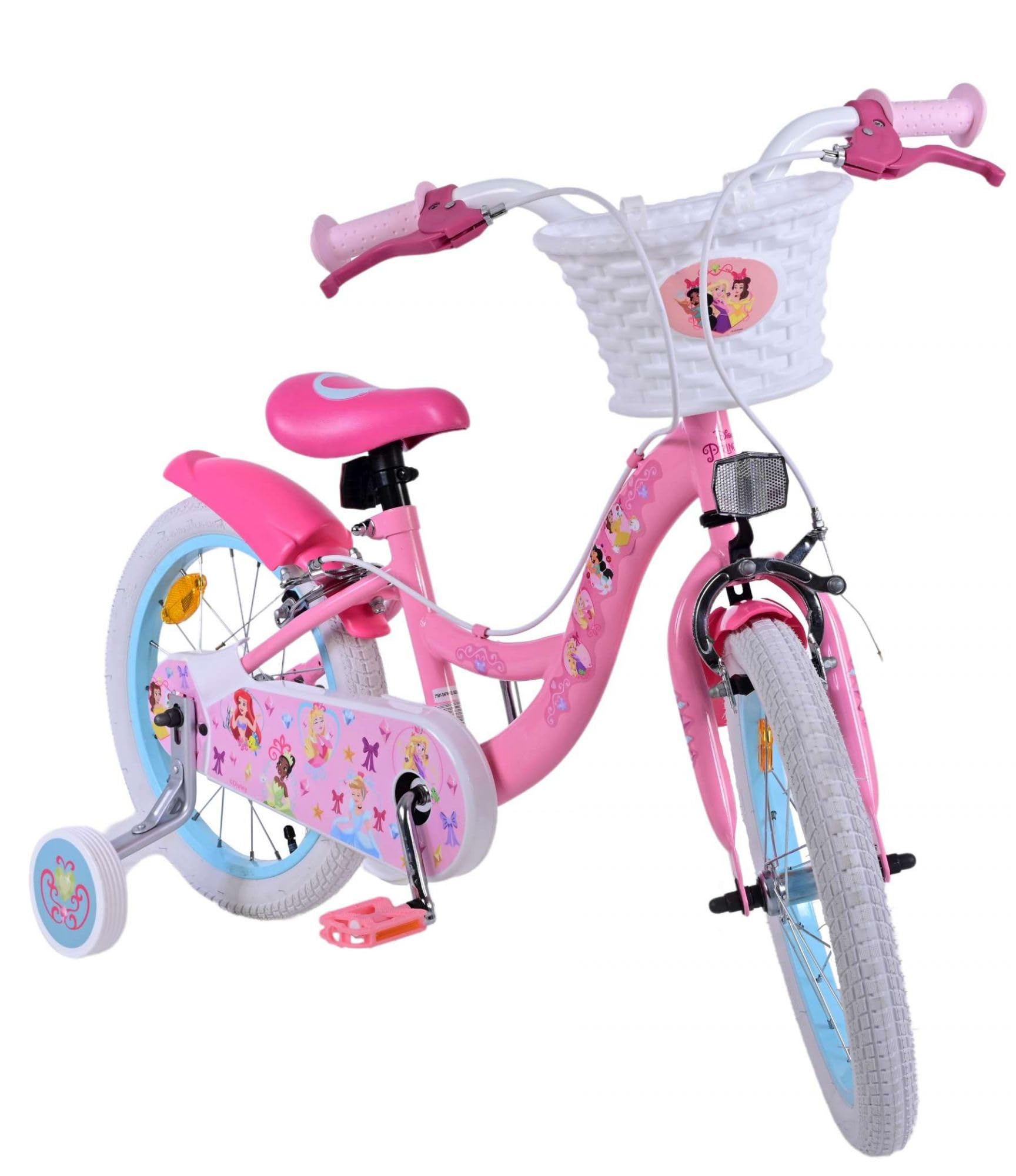 Vélo pour enfant Disney Princess 16" rose - Sécurité, confort et plaisir en un