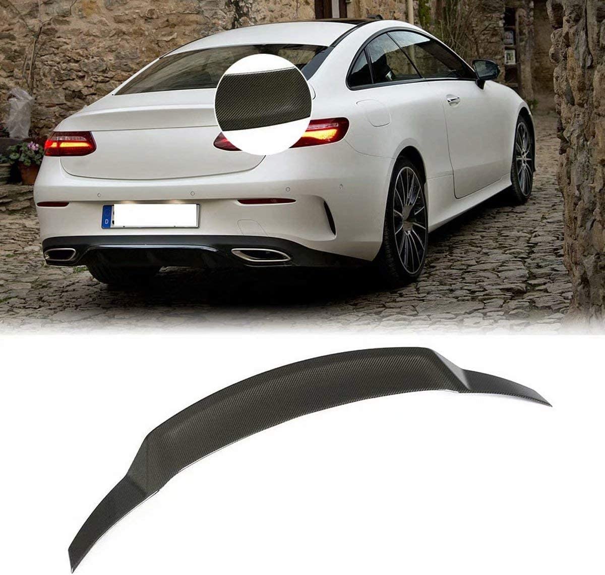 Aileron de Coffre Mercedes E250 E300 E400 E450 E550 Coupe 17-19