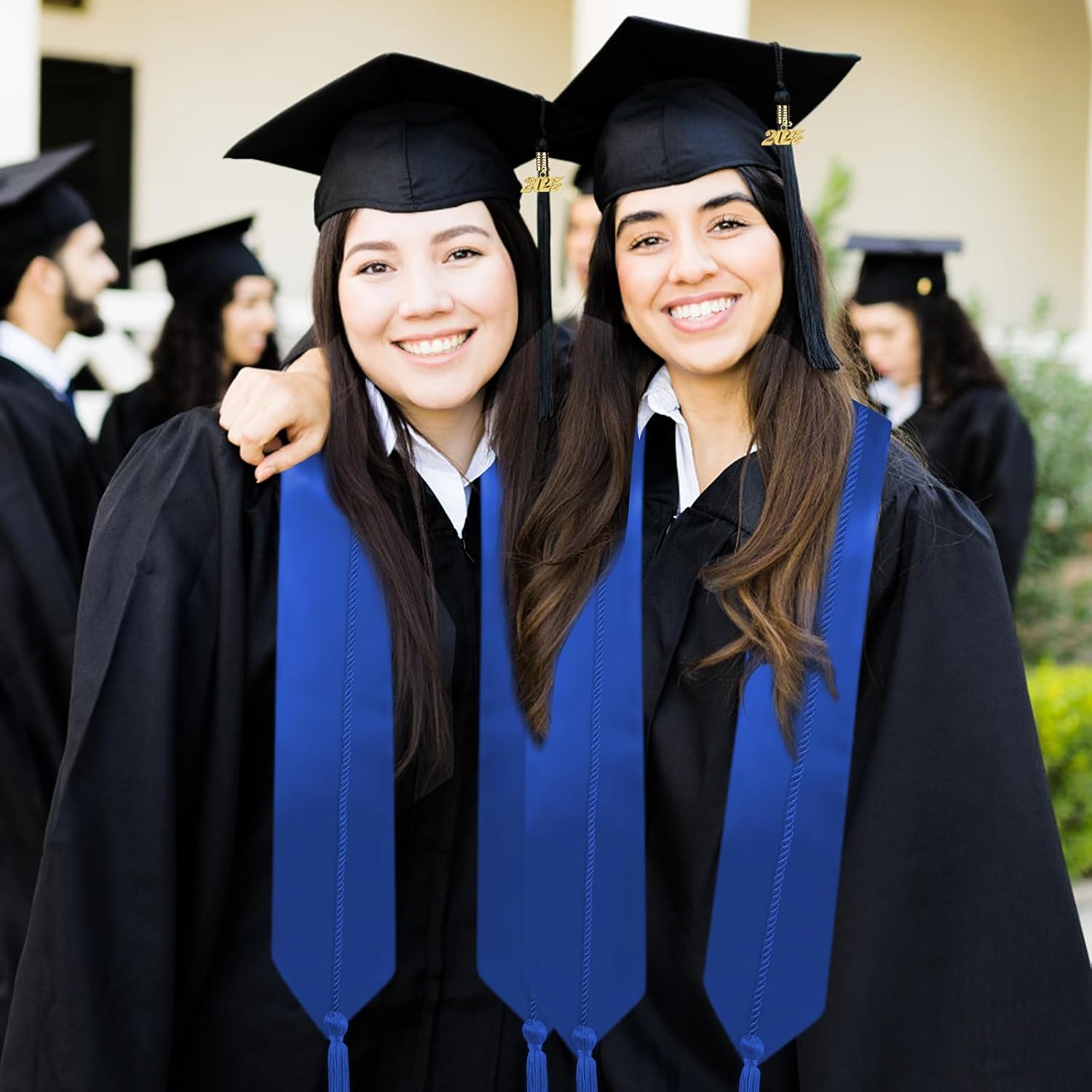 Matte Graduation Cap and Gown 2026 Set with Tassel Graduation for High School College Bachelor