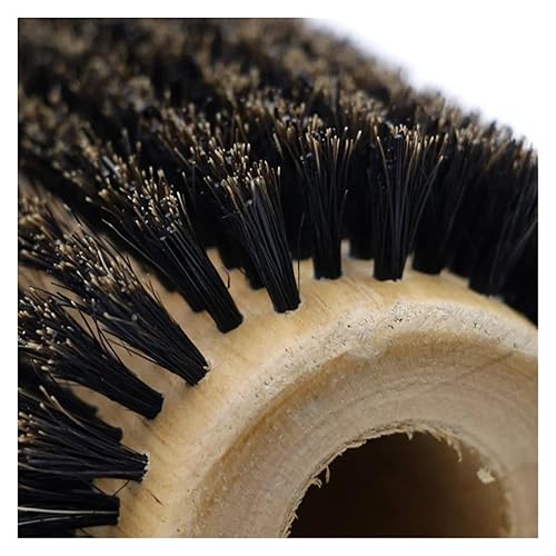 Miniatura 6 de Peine para el pelo 6-tamaño mango de madera cepillo redondo cola desmontable peluquería peluquería cepillo de pelo (color  NO.65)