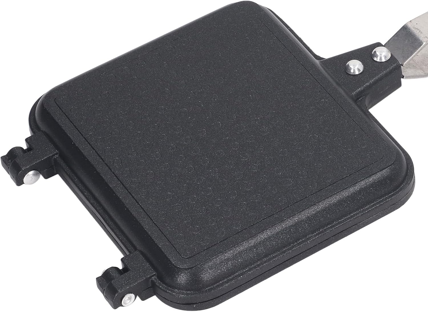 Grilled Sandwich Maker Double - Sided Panini Press, Aluminum Alloy, 1.27lb - Quick Even Heating, Nonstick Coating, Versatile for Naan, Pancakes & Toast, Ideal Home Kitchen Sand