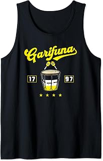 Garifuna 1797 Garinagu Honduras Punta Paranda Music Drums Tank Top