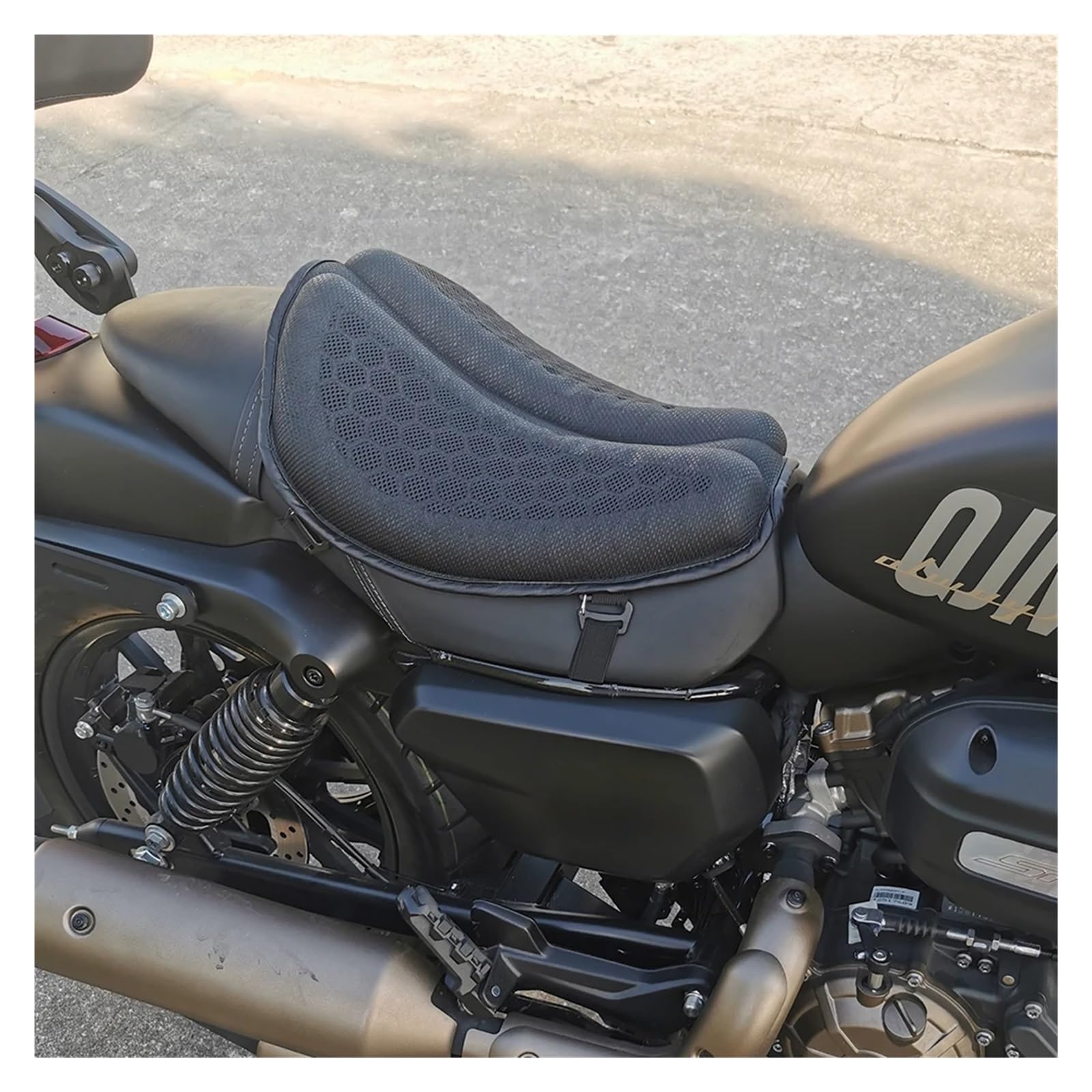 Cojín De Asiento De Motocicleta Impermeable con Diseño De Panal 3D Y Absorción De Impactos. Accesorios para Motocicleta. Asientos