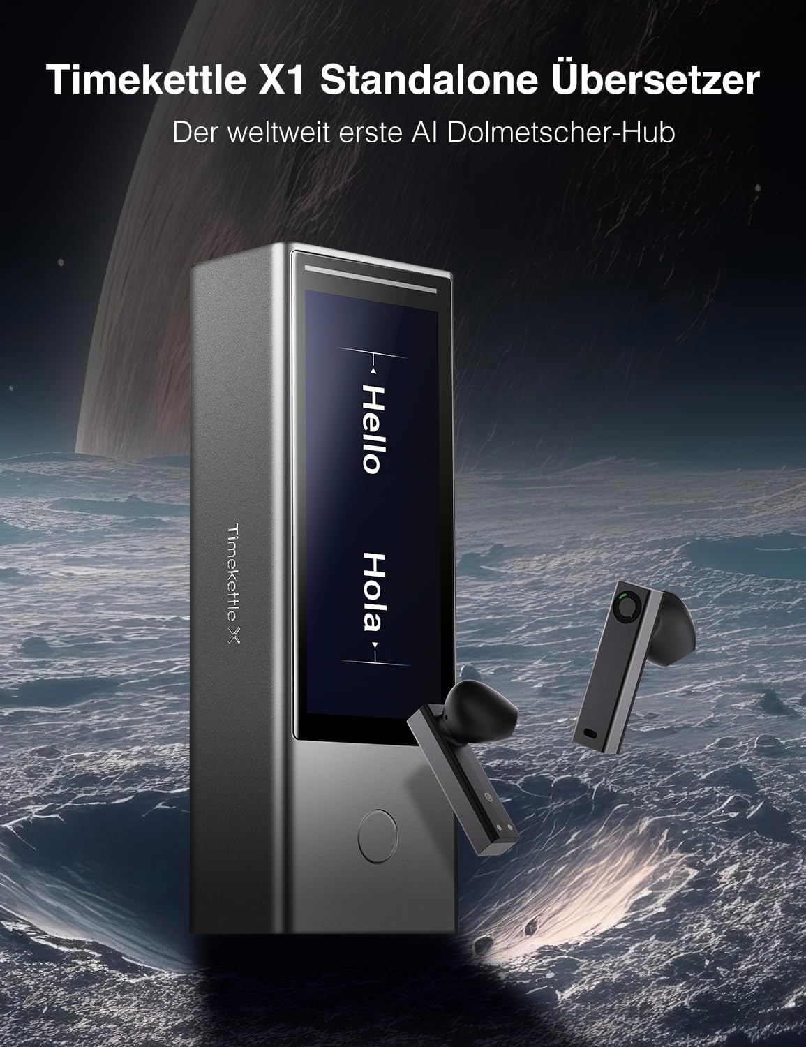 Timekettle X1 Interpreter Hub - Sistema di traduzione simultanea