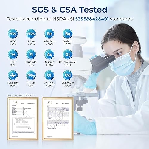 Miniatura 2 de TOKIT Filtro de agua de ósmosis inversa T1 para encimera, dispensador doble UV de agua fría y caliente, refrigeración de 41.0 F y calefacción