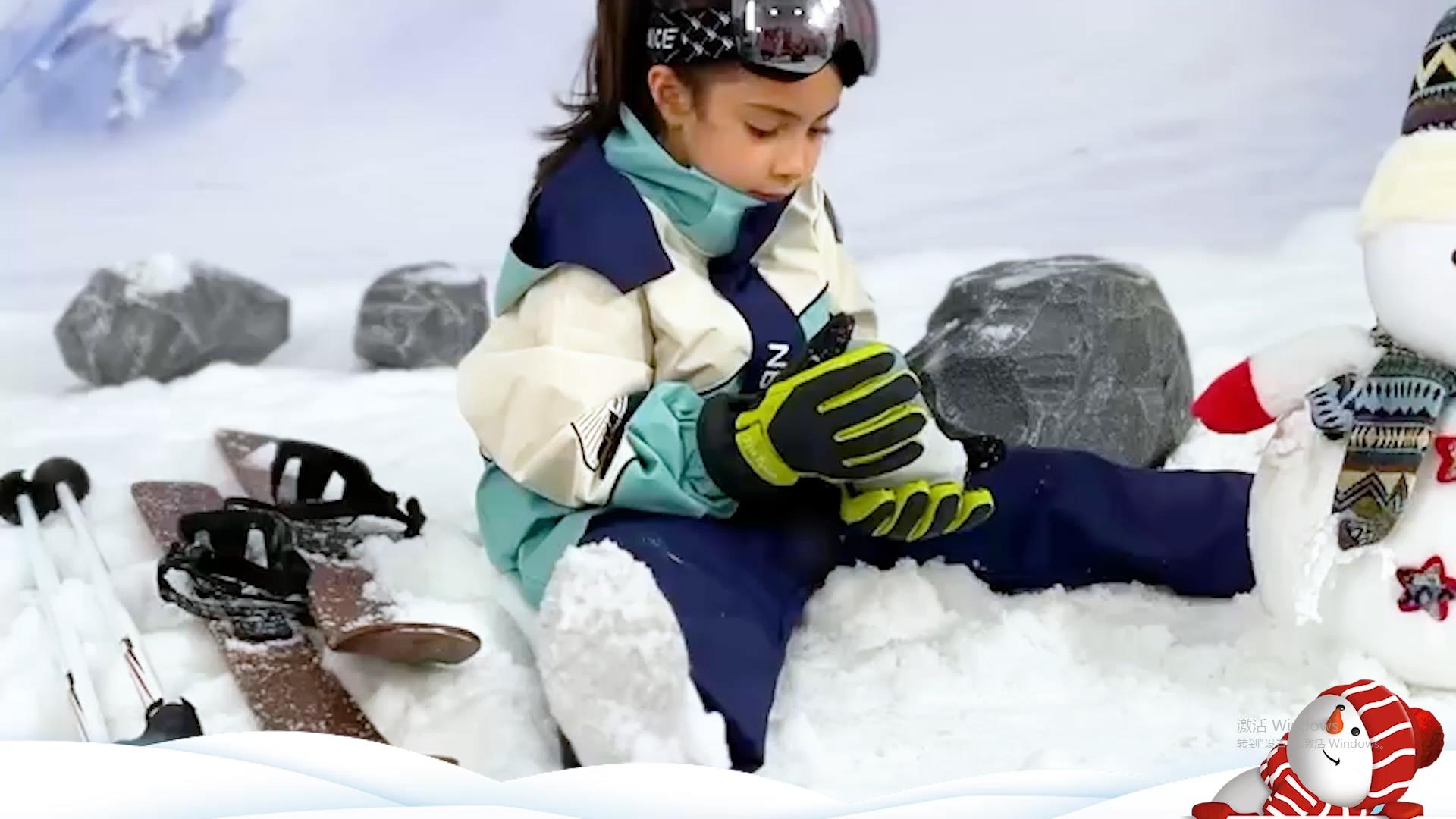 Guanti Invernali Bambini SEYUFN Impermeabili - Traspiranti Per Neve 2-6 Anni - Foto 8