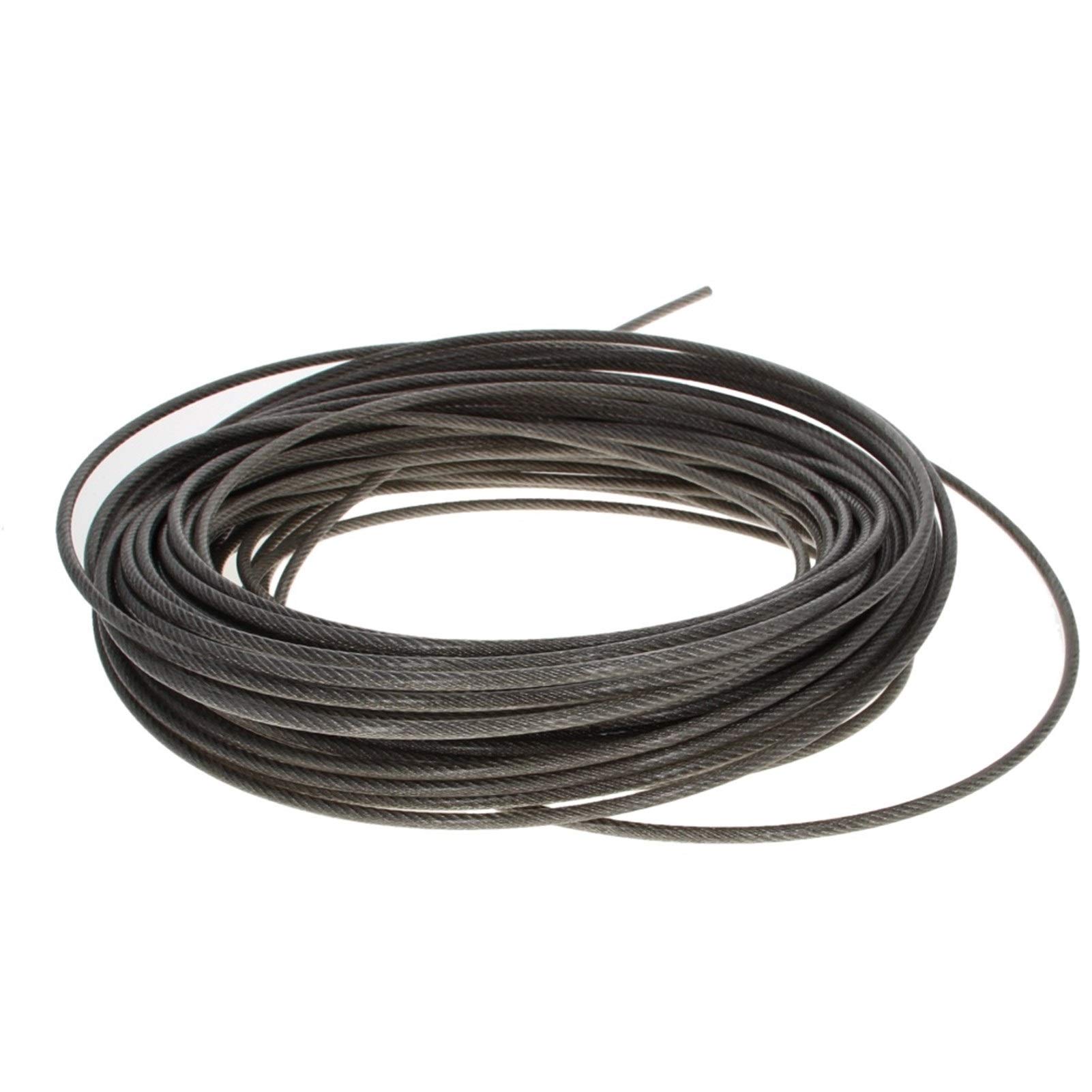 Cable Acero Recubierto de PVC cable de alambre de acero inoxidable 304-Acero-alambre flexible de la cuerda de 4 mm de diámetro 6 ~ 30m suave larga del cable de elevación for tender la ropa Cable De Al