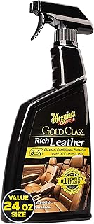 G1924SP Gold Class Rich Leather Cleaner and Conditioning Spray - 24 Oz Spray Bottle