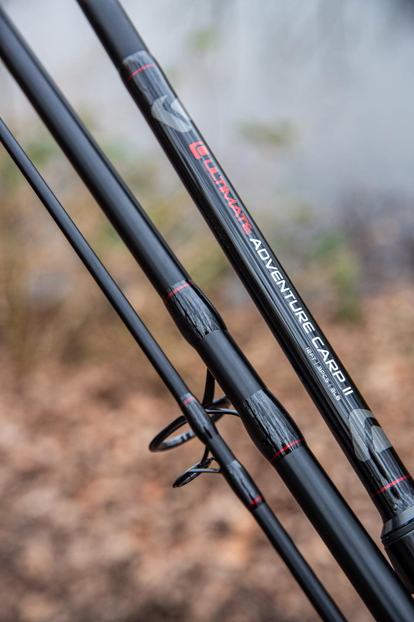 Ultimate Adventure Carp II 2,75lbs 12ft 3pcs | Caña carpfishing