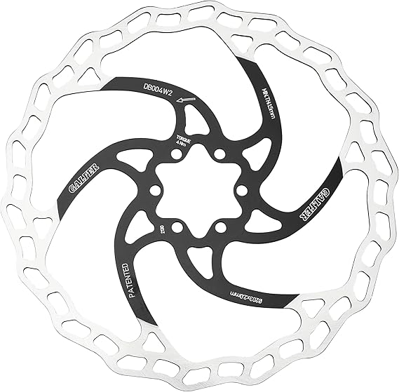 Galfer / E-bike Ø203x2.00mm, MTB Disc Wave Adultos Unisex, NEGRO, ESTANDAR